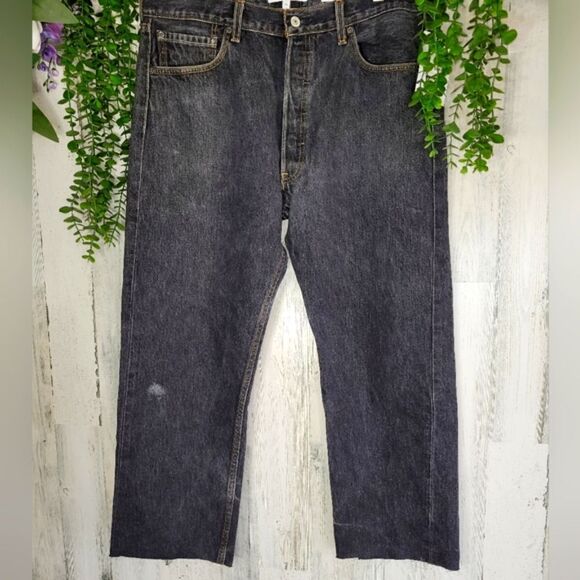 Authentic Levi's Re/ Done High Rise Cut Off Jean - Picture 3 of 11